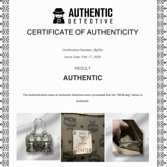 MCM Viseto Small Boston Bag EUC - Picture 2 of 15